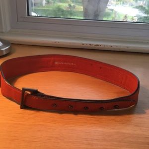 🦋 3 for $25 - BCBGMaxazria Leather Belt Orange